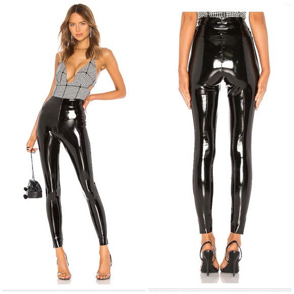 Commando Pants - NEW Commamdo Perfect Control Patent Leather Legging Black medium